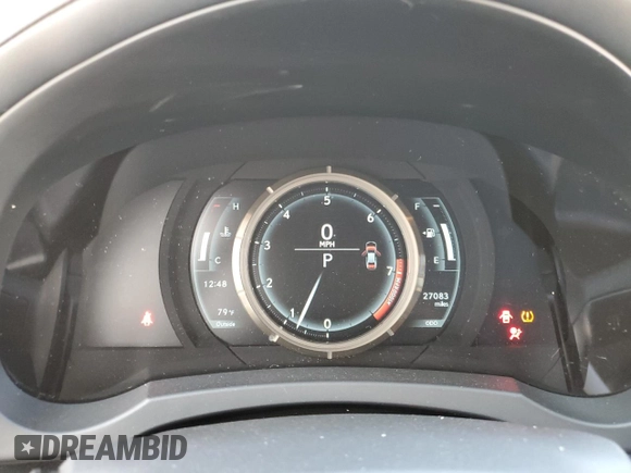 2020 Lexus IS 300 F Sport with VIN JTHG81F28L5043173, listed as a Copart auction lot 76475844 with 27,083 mi miles and Salvage title. Bid and sale history available at DreamBid. Image 9.