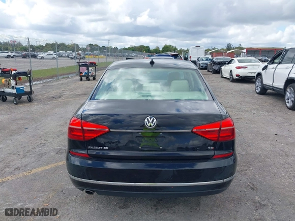2016 Volkswagen Passat 1.8T SE w/Technology with VIN 1VWBS7A35GC047180, listed as a IAAI auction lot 41650618 with 42,491 mi miles. Bid and sale history available at carsss.com. Image 16.
