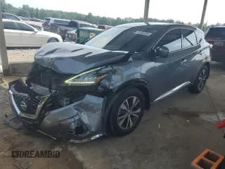 2020 Nissan Murano S with VIN 5N1AZ2AJ7LN152907, listed as a Copart auction lot 61852285 with 86,462 mi miles and Salvage title. Bid and sale history available at DreamBid. Image 1.