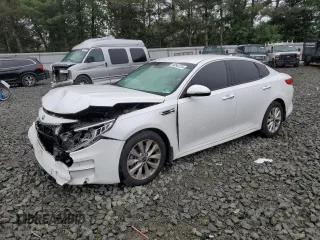 2018 Kia Optima EX with VIN 5XXGU4L31JG244742, listed as a Copart auction lot 60545725 with 42,509 mi miles and Salvage title. Bid and sale history available at DreamBid. Image 1.