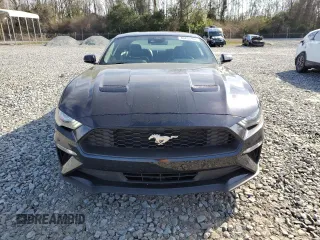 2021 Ford Mustang EcoBoost with VIN 1FA6P8TH3M5132884, listed as a Copart auction lot 40433163 with 27,819 mi miles. Bid and sale history available at carsss.com. Image 5.
