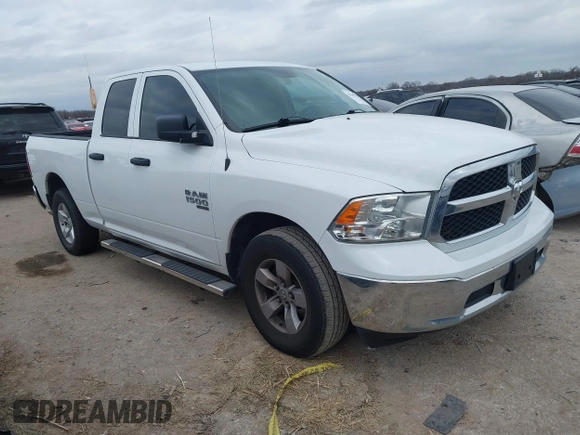 2021 Ram 1500 Tradesman with VIN 1C6RR6FG2MS506595, listed as a IAAI auction lot 41169146 with 43,726 mi miles and . Bid and sale history available at DreamBid. Image 1.