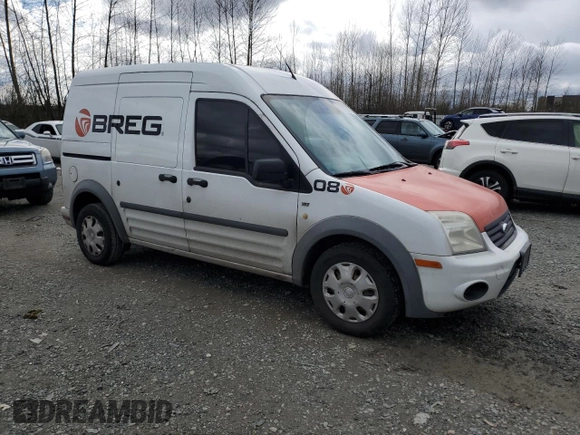 2013 Ford Transit Connect XLT with VIN NM0LS7DN0DT143439, listed as a Copart auction lot 48977345 with 285,500 mi miles and Clean title. Bid and sale history available at DreamBid. Image 4.