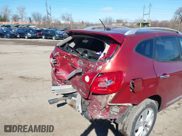2013 Nissan Rogue SL with VIN JN8AS5MV1DW616248, listed as a IAAI auction lot 41591264 with 127,324 mi miles and . Bid and sale history available at DreamBid. Image 12.