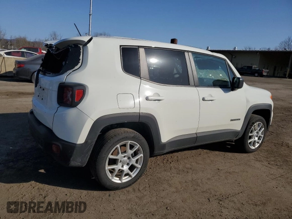 2023 Jeep Renegade Latitude with VIN ZACNJDB1XPPP14431, listed as a Copart auction lot 48783285 with 42,995 mi miles and Salvage Title. Bid and sale history available at DreamBid. Image 3.