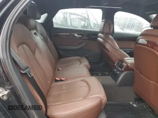 2013 Audi A8 4.0L with VIN WAUR2AFD3DN010884, listed as a Copart auction lot 42517495 with 123,212 mi miles and Salvage title. Bid and sale history available at DreamBid. Image 10.