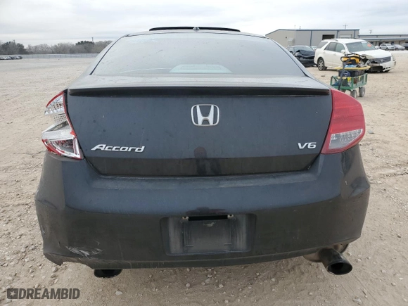 2011 Honda Accord Cpe EX-L with VIN 1HGCS2B86BA003280, listed as a Copart auction lot 87692805 with 0 mi miles and Salvage Title. Bid and sale history available at carsss.com. Image 6.