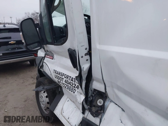 2019 Ram ProMaster Cargo with VIN 3C6TRVCG1KE526566, listed as a IAAI auction lot 41462260 with 192,275 mi miles and . Bid and sale history available at DreamBid. Image 17.