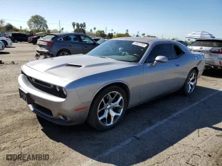 2015 Dodge Challenger SXT Plus with VIN 2C3CDZBG0FH713263, listed as a Copart auction lot 43827745 with 79,581 mi miles and Salvage Title. Bid and sale history available at carsss.com. Image 1.