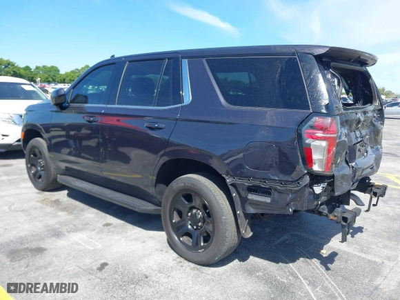 2022 Chevrolet Tahoe Commercial with VIN 1GNSCLED5NR336184, listed as a IAAI auction lot 41729180 with 14,951 mi miles. Bid and sale history available at carsss.com. Image 3.
