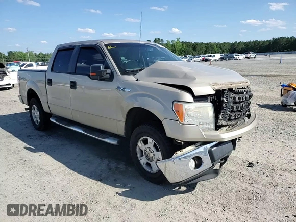 2010 Ford F-150 XL with VIN 1FTFW1EV7AFB20105, listed as a Copart auction lot 57966625 with 306,781 mi miles and Salvage title. Bid and sale history available at DreamBid. Image 13.
