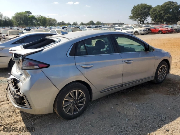 2020 Hyundai Ioniq Electric Limited with VIN KMHC85LJ8LU061998, listed as a Copart auction lot 67935414 with 39,404 mi miles and Salvage Title. Bid and sale history available at carsss.com. Image 3.