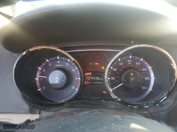 2013 Hyundai Sonata GLS PZEV with VIN 5NPEB4AC5DH603003, listed as a Copart auction lot 52406645 with 215,964 mi miles and Clean Title. Bid and sale history available at carsss.com. Image 9.