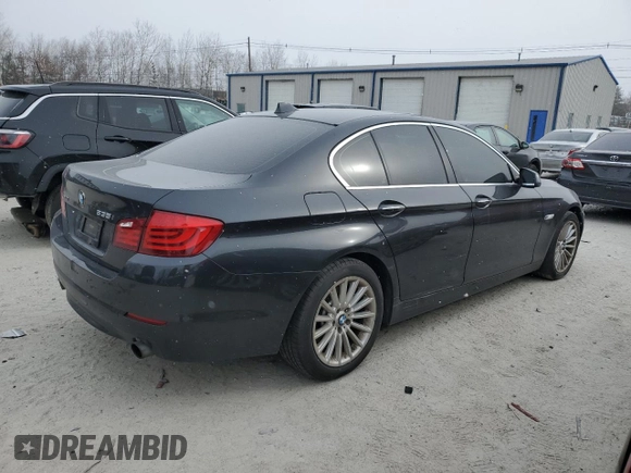 2013 BMW 5 Series 535i xDrive with VIN WBAFU7C56DDU74660, listed as a Copart auction lot 87913445 with 154,244 mi miles and Clean Title. Bid and sale history available at carsss.com. Image 3.