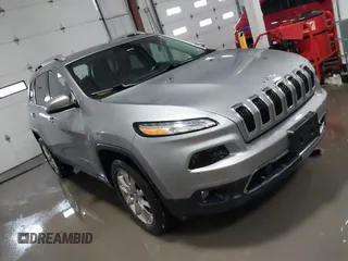 2016 Jeep Cherokee Limited with VIN 1C4PJMDB7GW283017, listed as a IAAI auction lot 41520558 with 79,630 mi miles. Bid and sale history available at carsss.com. Image 1.