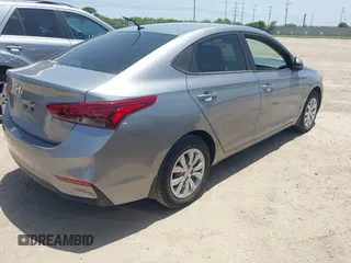 2022 Hyundai Accent SE with VIN 3KPC24A63NE175536, listed as a IAAI auction lot 42759210 with 16,370 mi miles and . Bid and sale history available at DreamBid. Image 4.