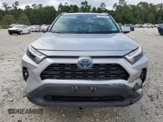 2024 Toyota RAV4 Hybrid XLE Premium with VIN 4T3B6RFV8RU162725, listed as a Copart auction lot 53995045 with 7,293 mi miles and Salvage Title. Bid and sale history available at carsss.com. Image 5.