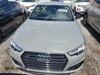 2019 Audi S4 Premium Plus with VIN WAUB4AF45KA067913, listed as a Copart auction lot 59495224 with 39,625 mi miles and Salvage Title. Bid and sale history available at carsss.com. Image 5.