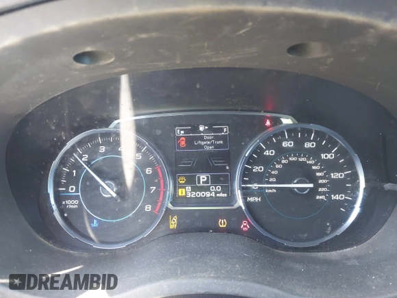 2018 Subaru Forester Premium with VIN JF2SJAGC4JH615487, listed as a IAAI auction lot 41854410 with 320,094 mi miles. Bid and sale history available at carsss.com. Image 7.