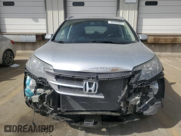 2014 Honda CR-V EX-L with VIN 2HKRM4H70EH607546, listed as a Copart auction lot 46526665 with 239,591 mi miles and Salvage Title. Bid and sale history available at carsss.com. Image 5.