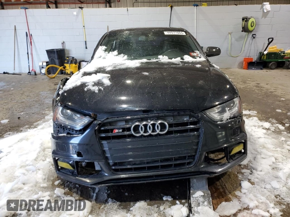 2014 Audi S4 Premium Plus with VIN WAUDGAFL9EA049975, listed as a Copart auction lot 44577865 with 138,743 mi miles and Salvage Title. Bid and sale history available at carsss.com. Image 5.