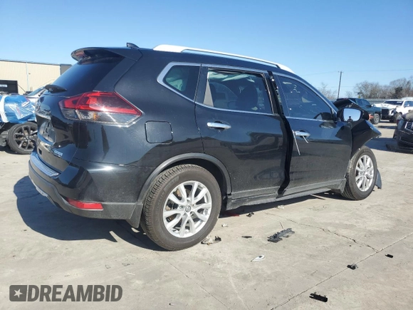 2019 Nissan Rogue S with VIN 5N1AT2MT3KC712897, listed as a Copart auction lot 48485995 with Not Provided miles and Salvage Title. Bid and sale history available at carsss.com. Image 3.