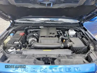 2024 Nissan Frontier SV z VIN 1N6ED1CM9RN670108, wystawiony jako Copart lot #56977805 z przebiegiem 15 430 mil mil oraz Szkoda całkowita • Salvage title. Historia ofert i sprzedaży dostępna na DreamBid. Obrazek 11.