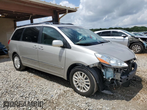 2009 Toyota Sienna XLE with VIN 5TDZK22C59S238344, listed as a Copart auction lot 60805025 with 142,332 mi miles and Clean title. Bid and sale history available at DreamBid. Image 4.