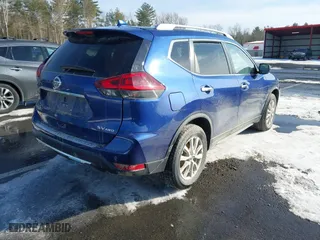 2020 Nissan Rogue SV with VIN KNMAT2MV1LP519874, listed as a IAAI auction lot 41610293 with 65,773 mi miles. Bid and sale history available at carsss.com. Image 4.