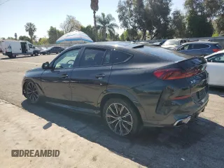 2025 BMW X6 xDrive40i with VIN 5UX33EX00S9W74492, listed as a Copart auction lot 52379805 with 0 mi miles and Clean Title. Bid and sale history available at carsss.com. Image 2.