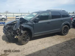 2018 Dodge Journey SXT z VIN 3C4PDDBGXJT296833, wystawiony jako Copart lot #54136795 z przebiegiem 110 298 mil mil oraz Szkoda całkowita • Salvage title. Historia ofert i sprzedaży dostępna na DreamBid. Obrazek 1.