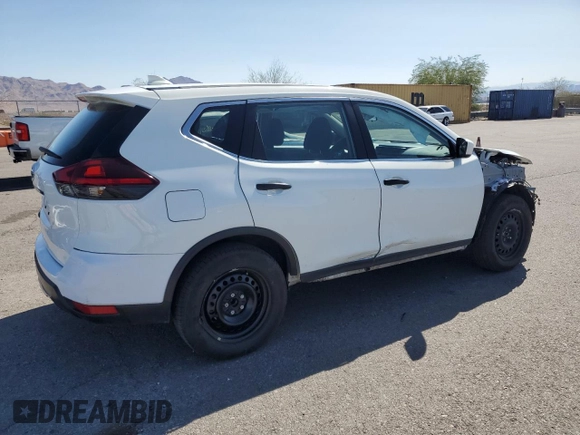 2018 Nissan Rogue SV with VIN KNMAT2MT2JP528174, listed as a Copart auction lot 71316794 with 50,883 mi miles and Salvage Title. Bid and sale history available at carsss.com. Image 3.