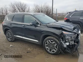 2023 Hyundai Santa Fe Hybrid Limited with VIN 5NMS5DA15PH011918, listed as a Copart auction lot 86476854 with 38,528 mi miles and Salvage Title. Bid and sale history available at carsss.com. Image 4.