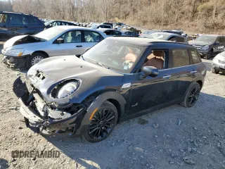 2020 MINI Clubman Cooper S with VIN WMWXJ1C04L2L88157, listed as a Copart auction lot 80154234 with 25,092 mi miles and Salvage Title. Bid and sale history available at carsss.com. Image 1.
