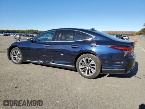2019 Lexus LS 500 с VIN JTHC51FF1K5007253, выставлен на аукционе Copart как лот 76660934 с пробегом Не указан миль и Списание • Salvage title. История ставок и продаж доступна на DreamBid. Изображение 2.