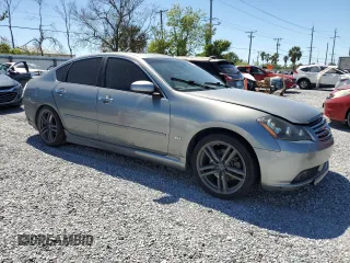 2006 Infiniti M45 Sport with VIN JNKBY01E66M207214, listed as a Copart auction lot 49602975 with 180,120 mi miles and Salvage Title. Bid and sale history available at carsss.com. Image 4.