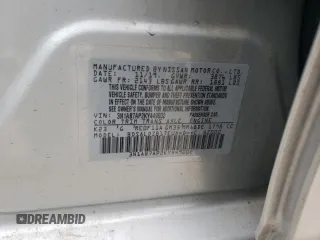 2019 Nissan Sentra S with VIN 3N1AB7AP2KY449002, listed as a Copart auction lot 48958505 with 102,181 mi miles and Salvage Title. Bid and sale history available at DreamBid. Image 12.