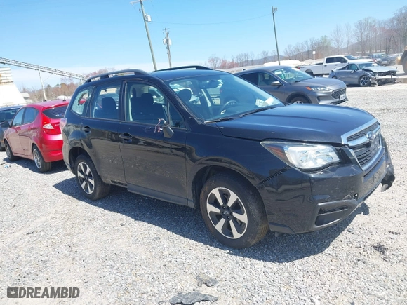 2017 Subaru Forester with VIN JF2SJABC0HH588662, listed as a IAAI auction lot 41931001 with 54,930 mi miles. Bid and sale history available at carsss.com. Image 1.