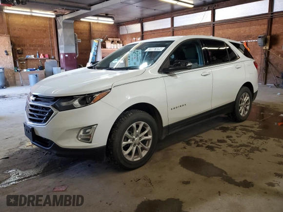 2018 Chevrolet Equinox LT with VIN 3GNAXSEV3JS524647, listed as a Copart auction lot 55376265 with 113,224 mi miles and Salvage Title. Bid and sale history available at carsss.com. Image 1.