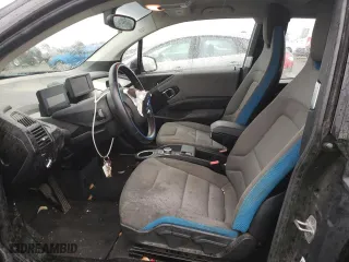 2019 BMW i3 with VIN WBY8P4C58K7E27838, listed as a Copart auction lot 36098263 with 37,483 mi miles. Bid and sale history available at carsss.com. Image 7.