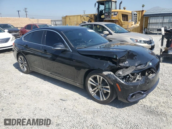 2017 BMW 4 Series 430i с VIN WBA4F7C57HG438417, выставлен на аукционе Copart как лот 58374025 с пробегом 67 389 миль миль и Списание • Salvage title. История ставок и продаж доступна на DreamBid. Изображение 4.