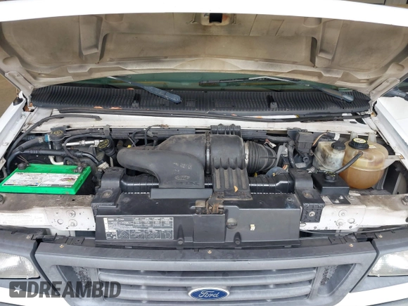 2007 Ford Econoline Cargo Commercial with VIN 1FTNE14W97DB44158, listed as a IAAI auction lot 41402131 with 335,266 mi miles and . Bid and sale history available at DreamBid. Image 10.