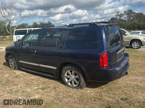2007 Infiniti QX56 with VIN 5N3AA08A47N804400, listed as a Copart auction lot 86151244 with 202,776 mi miles and Clean Title. Bid and sale history available at carsss.com. Image 3.