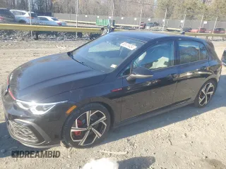 2024 Volkswagen GTI SE с VIN WVW3A7CD2RW134472, выставлен на аукционе Copart как лот 82474454 с пробегом 3 438 миль миль и Списание • Salvage title. История ставок и продаж доступна на DreamBid. Изображение 1.