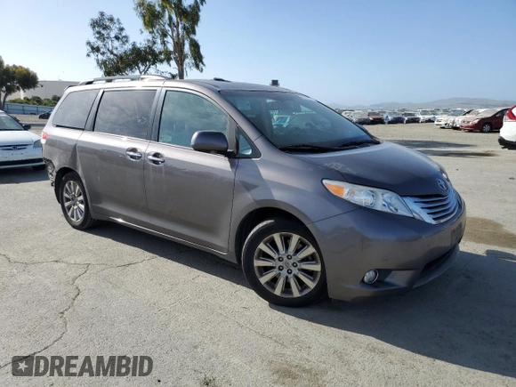 2011 Toyota Sienna XLE AAS with VIN 5TDYK3DC9BS012084, listed as a Copart auction lot 53740365 with 141,440 mi miles and Salvage Title. Bid and sale history available at DreamBid. Image 4.