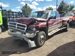 2001 Dodge Ram 3500 with VIN 1B7MF33651J244711, listed as a Copart auction lot 68735784 with 253,795 mi miles and Salvage Title. Bid and sale history available at carsss.com. Image 1.