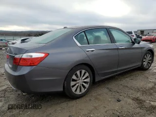 2014 Honda Accord Sedan EX-L with VIN 1HGCR2F89EA070899, listed as a Copart auction lot 85446074 with 112,215 mi miles and Salvage Title. Bid and sale history available at carsss.com. Image 3.