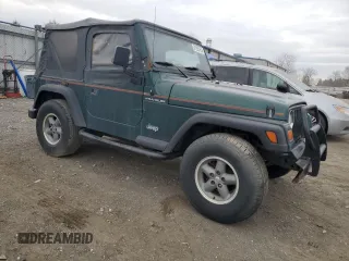 1999 Jeep Wrangler SE with VIN 1J4FY29P0XP420576, listed as a Copart auction lot 51205185 with 101,327 mi miles and Non Repairable. Bid and sale history available at carsss.com. Image 4.