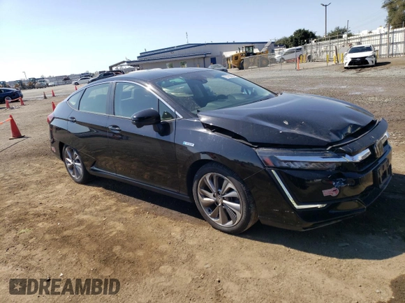 2018 Honda Clarity Plug-In Hybrid Touring with VIN JHMZC5F32JC005826, listed as a Copart auction lot 73752004 with 42,152 mi miles and Salvage Title. Bid and sale history available at carsss.com. Image 4.