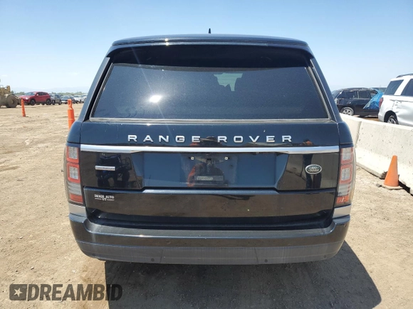 2015 Land Rover Range Rover Supercharged with VIN SALGS2TF1FA215158, listed as a Copart auction lot 60227065 with 97,737 mi miles and Clean title. Bid and sale history available at DreamBid. Image 6.